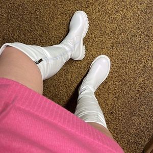 Over the knee high boots. New